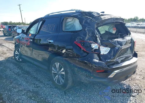 2020 Nissan Pathfinder S 4Wd из США, поврежденный, VIN 5N1DR2AMXLC651106